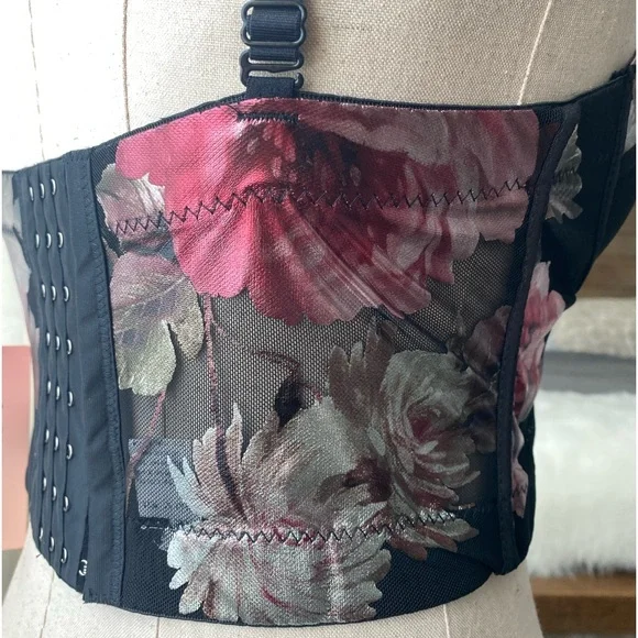 Floral Cami/Corset Top - Picture 3 of 4